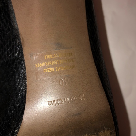 Kurt Geiger black kitten heel pump - Picture 8 of 8